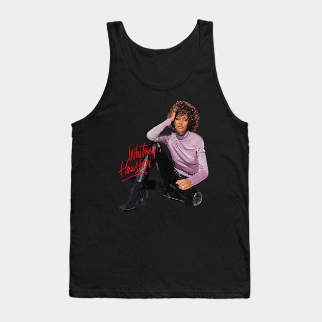 Whitney Houston 90s Tank Top by PARIS^NIGHT